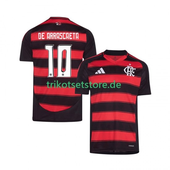 CR Flamengo Giorgian de Arrascaeta 10 2025-2026 Herren Trikot Heim Kurzarm