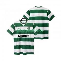 Celtic Glasgow FC Retro 1987 1988 Herren Trikot Ausweich Kurzarm