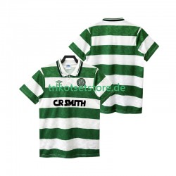 Celtic Glasgow FC Retro 1989 1990 Herren Trikot Ausweich Kurzarm