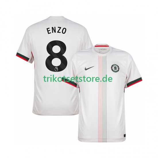 Chelsea Enzo Fernandez 8 2025-2026 Herren Trikot Auswärts Kurzarm