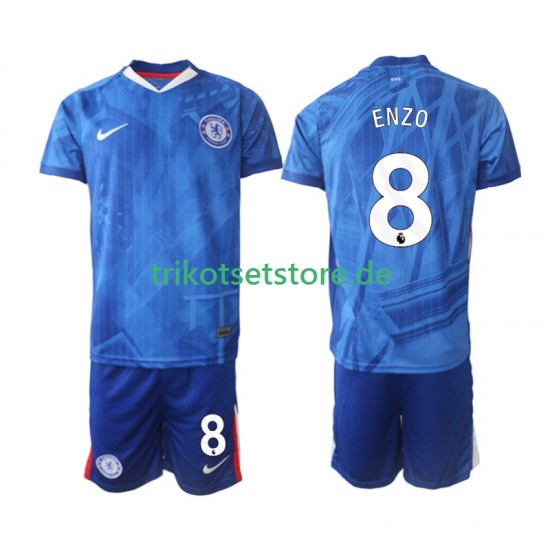 Chelsea Enzo Fernandez 8 2025-2026 Kinder Trikotset Heim Kurzarm