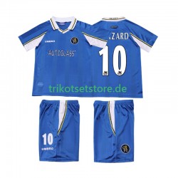 Chelsea HAZARD 10 Retro 1997 1999 Kinder Trikotset Heim Kurzarm