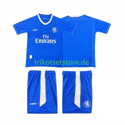 Chelsea Retro 2003 2005 Kinder Trikotset Heim Kurzarm