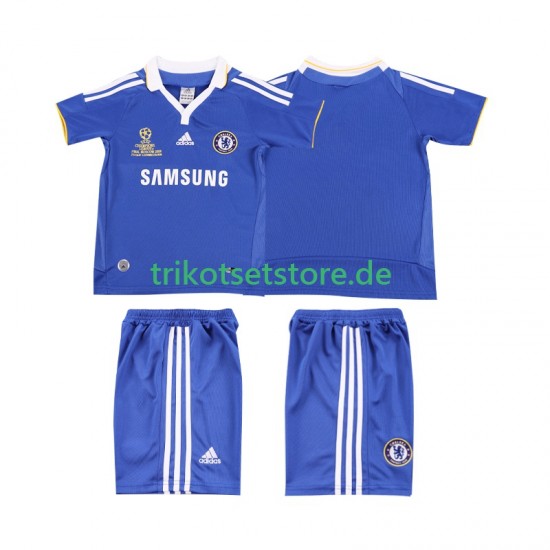 Chelsea Retro 2007 2008 Kinder Trikotset Heim Kurzarm