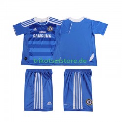 Chelsea Retro 2011 2012 Kinder Trikotset Heim Kurzarm