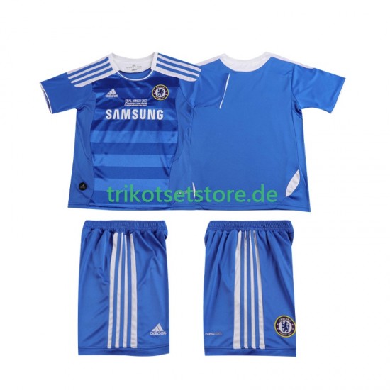 Chelsea Retro 2011 2012 Kinder Trikotset Heim Kurzarm