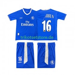 Chelsea Robben 16 Retro 2003 2005 Kinder Trikotset Heim Kurzarm