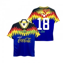 Club América 18 Retro 1995 Herren Trikot Auswärts Kurzarm