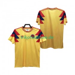 Kolumbien Retro 1990 Herren Trikot Heim Kurzarm