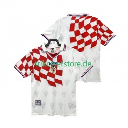 Kroatien Retro 1998 Herren Trikot Heim Kurzarm