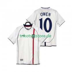 England OWEN 10 Retro 2002 Herren Trikot Heim Kurzarm