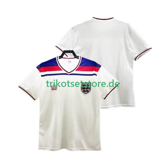 England Retro 1982 Herren Trikot Heim Kurzarm