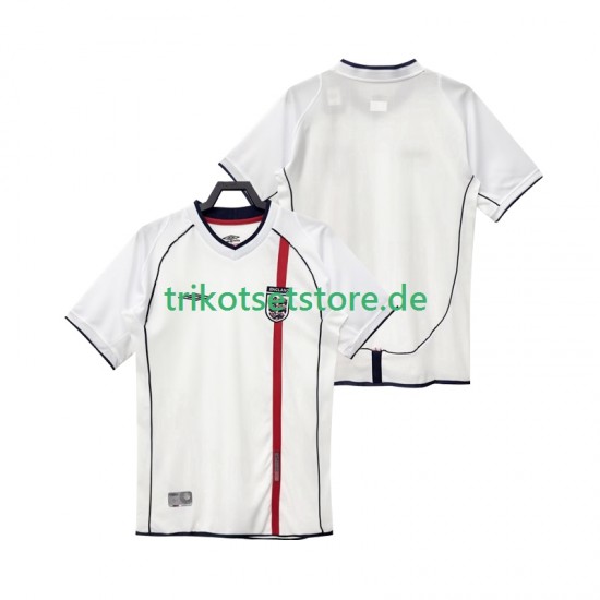 England Retro 2002 Herren Trikot Heim Kurzarm