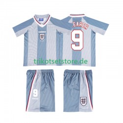 England SHEARER 9 Retro 1996 Kinder Trikotset Auswärts Kurzarm