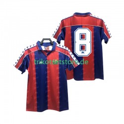 FC Barcelona 8 Retro 1992 1995 Herren Trikot Heim Kurzarm