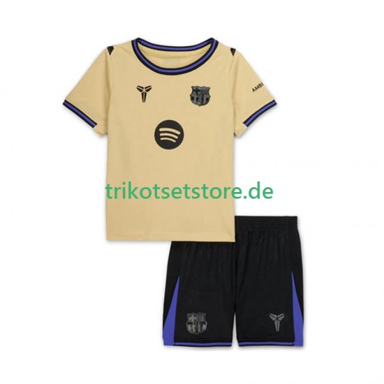 FC Barcelona 2025-2026 Kinder Trikotset Auswärts Kurzarm