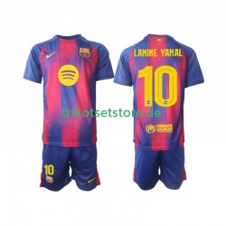 FC Barcelona Lamine Yamal 10 Champions League 2025-2026 Kinder Trikotset Heim Kurzarm
