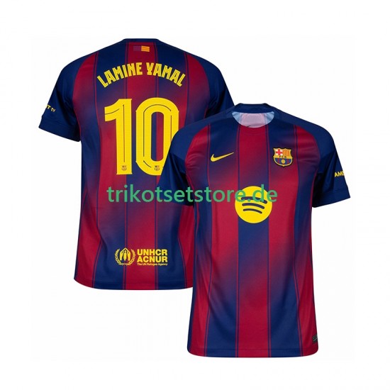 FC Barcelona Lamine Yamal 10 Champions League 2025-2026 Herren Trikot Heim Kurzarm