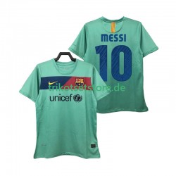 FC Barcelona Lionel Messi 10 Retro 2010 2011 Herren Trikot Auswärts Kurzarm