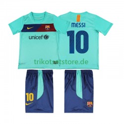 FC Barcelona Lionel Messi 10 Retro 2010 2011 Kinder Trikotset Auswärts Kurzarm