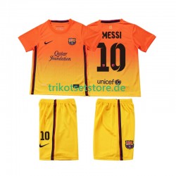 FC Barcelona Lionel Messi 10 Retro 2012 2013 Kinder Trikotset Auswärts Kurzarm