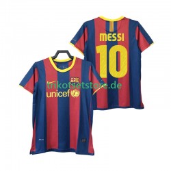 FC Barcelona Lionel Messi 10 Retro 2010 2011 Herren Trikot Heim Kurzarm