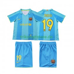 FC Barcelona Lionel Messi 19 Retro 2007 2008 Kinder Trikotset Auswärts Kurzarm