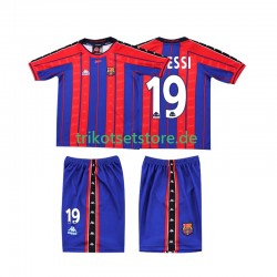 FC Barcelona Lionel Messi 19 Retro 1997 1998 Kinder Trikotset Heim Kurzarm