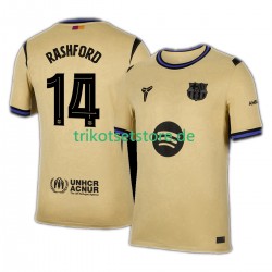 FC Barcelona Marcus Rashford 14 UCL 2025-2026 Herren Trikot Auswärts Kurzarm