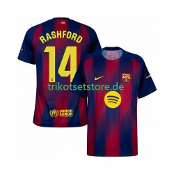 FC Barcelona Marcus Rashford 14 2025-2026 Herren Trikot Heim Kurzarm