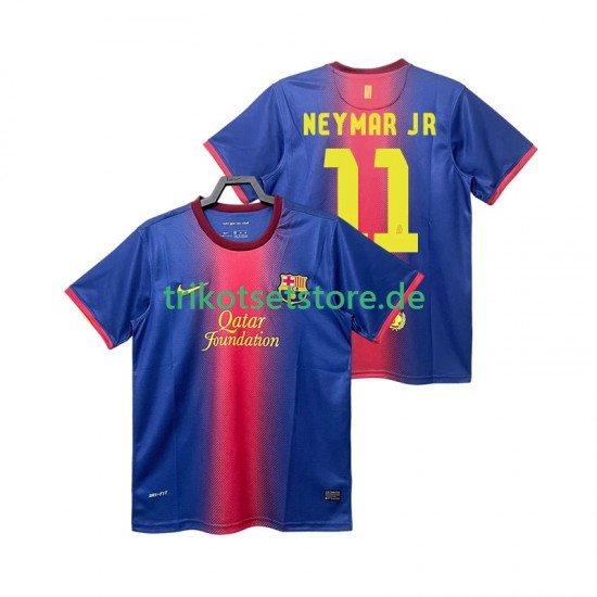 FC Barcelona Neymar JR 11 Retro 2012 2013 Herren Trikot Heim Kurzarm