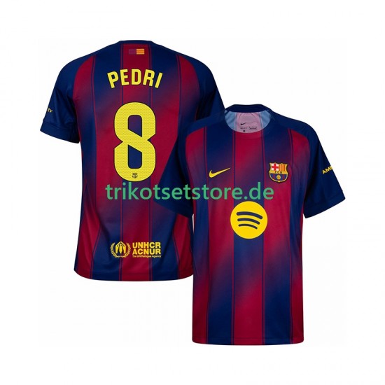 FC Barcelona Pedri 8 2025-2026 Herren Trikot Heim Kurzarm