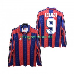 FC Barcelona RONALDO 9 Retro 1996 1997 Herren Trikot Heim Langarm