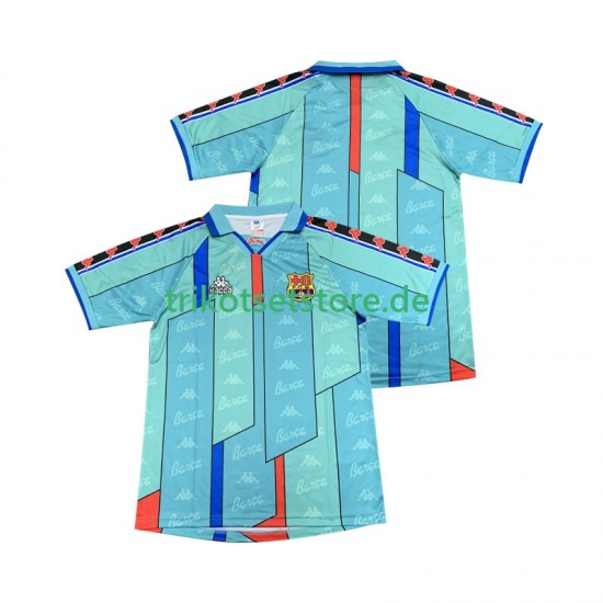 FC Barcelona Retro 1996 1997 Herren Trikot Auswärts Kurzarm