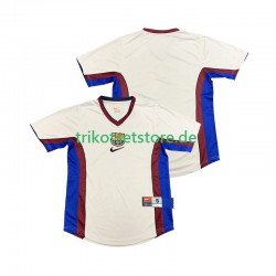 FC Barcelona Retro 1998 1999 Herren Trikot Auswärts Kurzarm