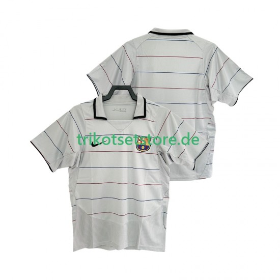 FC Barcelona Retro 2003 2004 Herren Trikot Auswärts Kurzarm