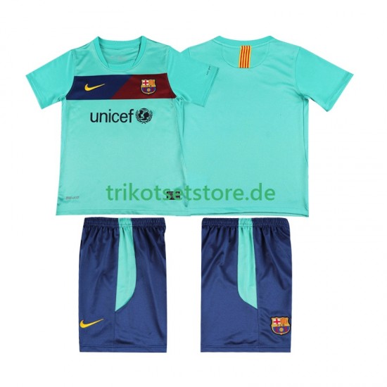 FC Barcelona Retro 2010 2011 Kinder Trikotset Auswärts Kurzarm
