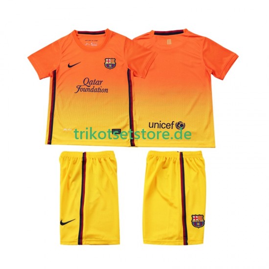 FC Barcelona Retro 2012 2013 Kinder Trikotset Auswärts Kurzarm