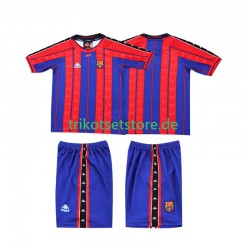 FC Barcelona Retro 1997 1998 Kinder Trikotset Heim Kurzarm