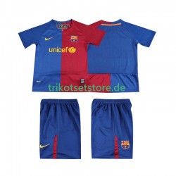FC Barcelona Retro 2008 2009 Kinder Trikotset Heim Kurzarm