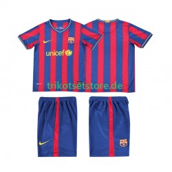 FC Barcelona Retro 2009 2010 Kinder Trikotset Heim Kurzarm