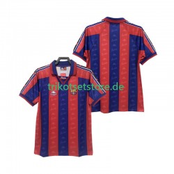 FC Barcelona Retro 1996 1997 Herren Trikot Heim Kurzarm