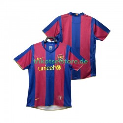 FC Barcelona Retro 2007 2008 Herren Trikot Heim Kurzarm