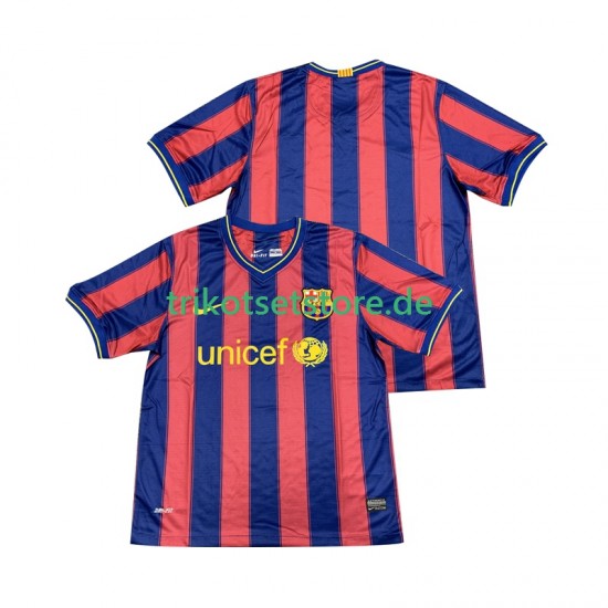 FC Barcelona Retro 2009 2010 Herren Trikot Heim Kurzarm