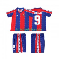 FC Barcelona Ronaldo 9 Retro 1992 1995 Kinder Trikotset Heim Kurzarm
