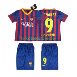 FC Barcelona SUARZE 9 Retro 2013 2014 Kinder Trikotset Heim Kurzarm