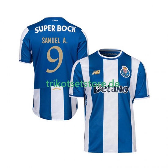 FC Porto Samu Aghehowa 9 2025-2026 Herren Trikot Heim Kurzarm