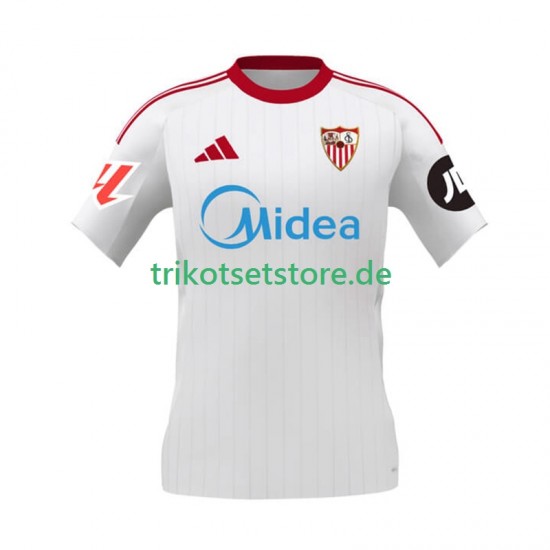 FC Sevilla 2025-2026 Herren Trikot Heim Kurzarm