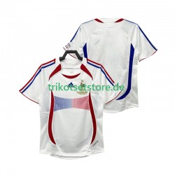 Frankreich Retro 2006 Herren Trikot Auswärts Kurzarm