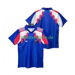 Frankreich Retro 1990 Herren Trikot Heim Kurzarm
